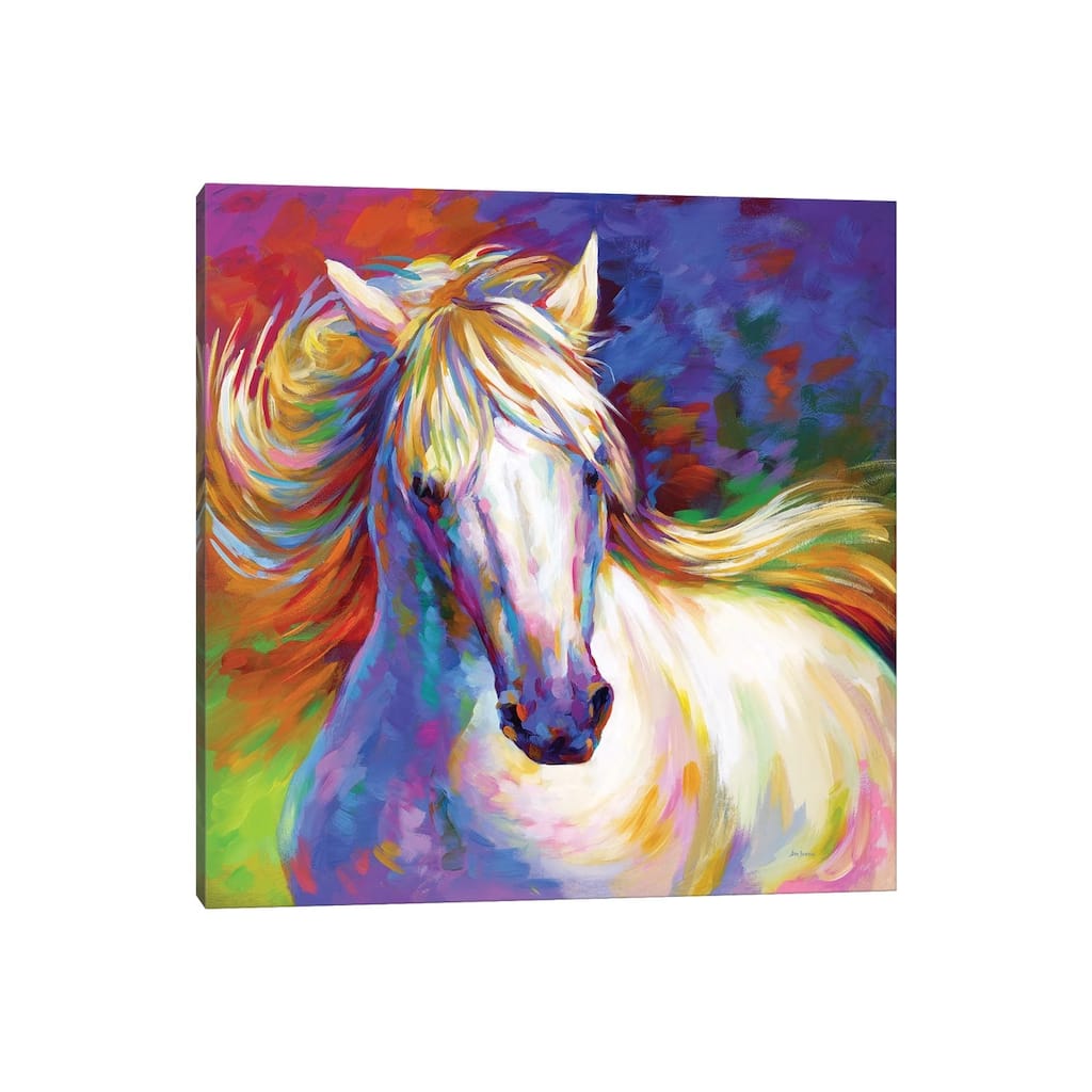 iCanvas "Elegant Horse" by Leon Devenice Canvas Print