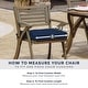 preview thumbnail 4 of 16, Arden Selections Aurora Damask Outdoor 18 x 19 in. Seat Pad