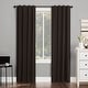 preview thumbnail 41 of 91, Sun Zero Cyrus Thermal Total Blackout Back Tab Curtain Panel, Single Panel