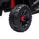 preview thumbnail 10 of 11, Black Red Versatile kid Ride On UTV, Electric Car wFront LED Lights&Horn, Single Seat, Safety Belt, Forward/ Reverse Function