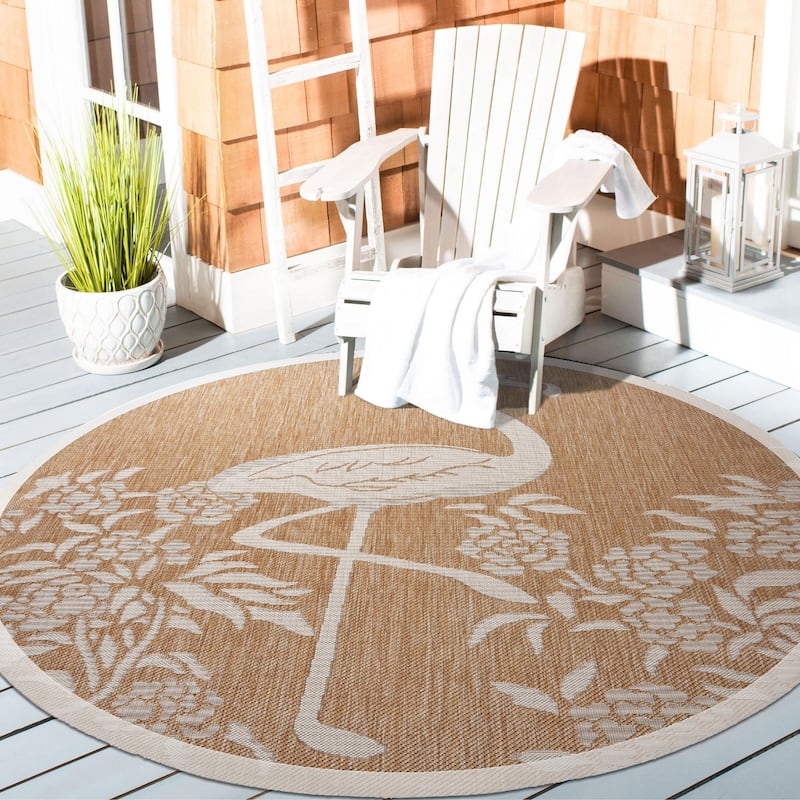 Isola Tropical Indoor/Outdoor Area Rug by Porch & Den