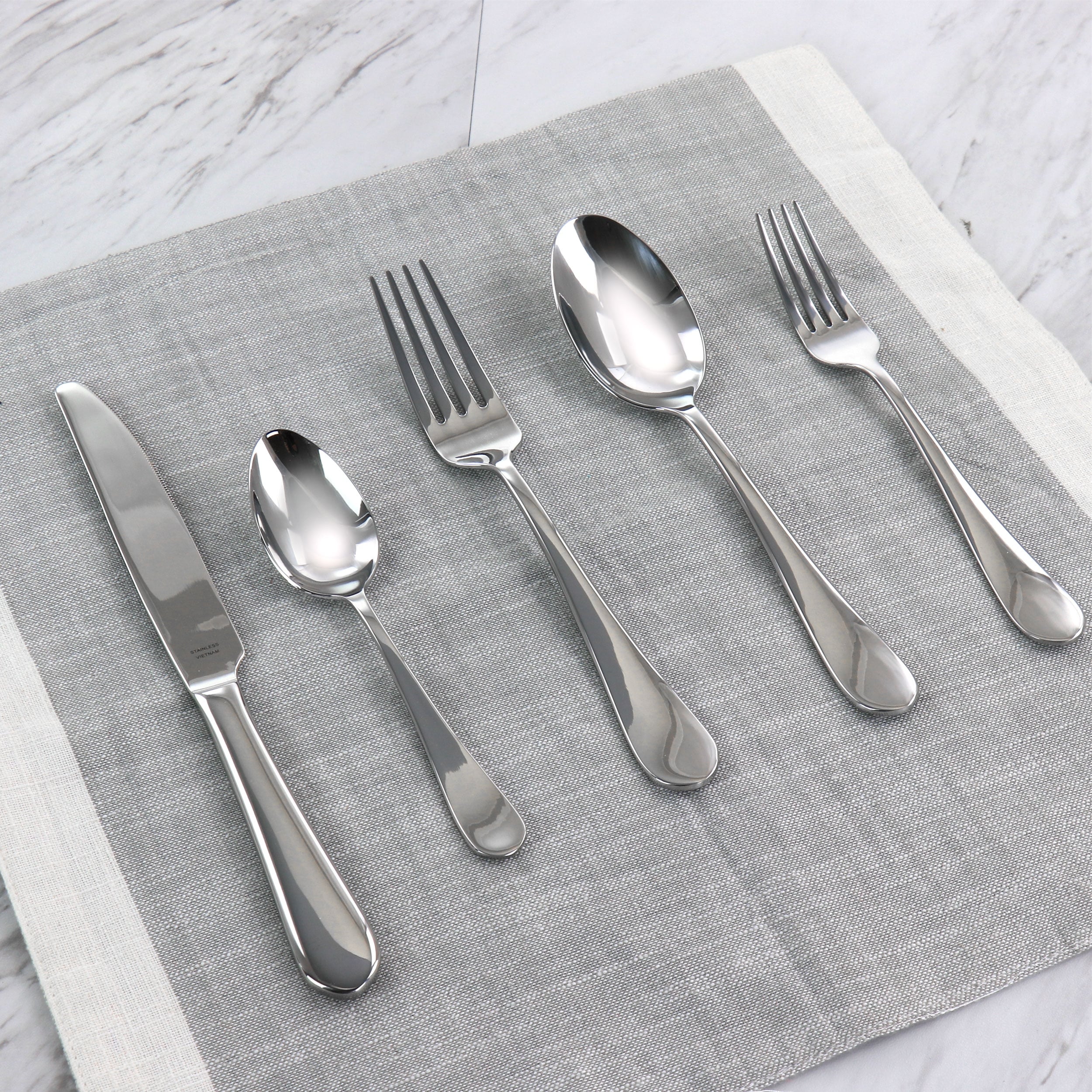 Babish 20-Piece Stainless Steel Flatware Set – The Cutlery Review
