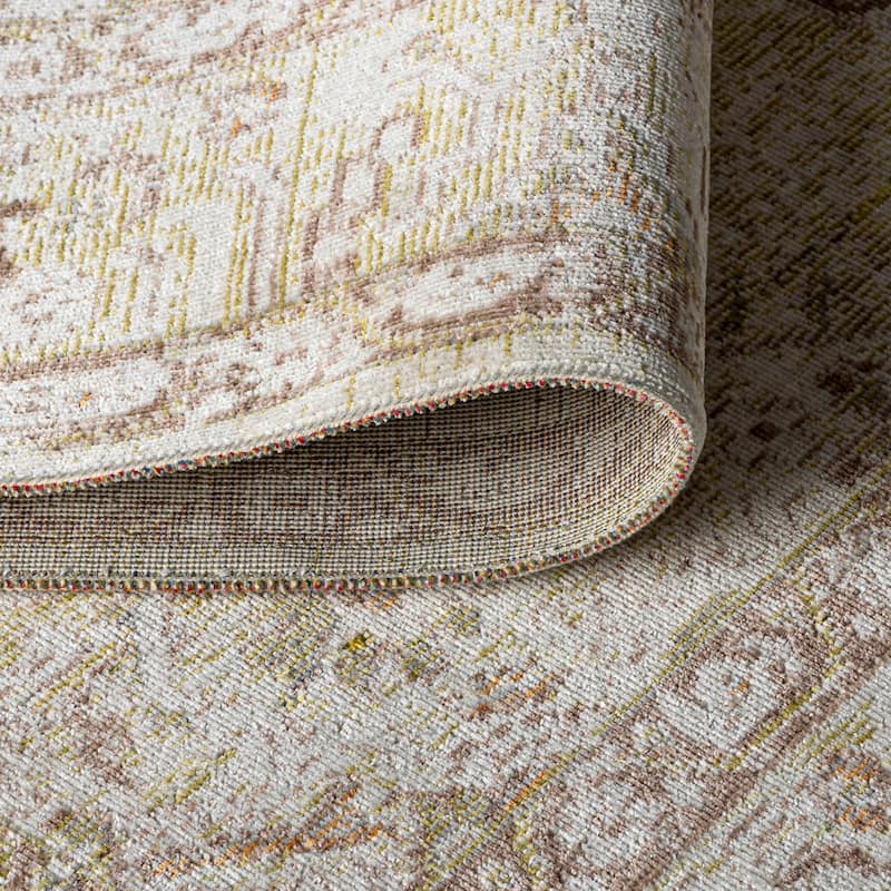 JONATHAN Y Petras Modern Tribal Medallion Area Rug