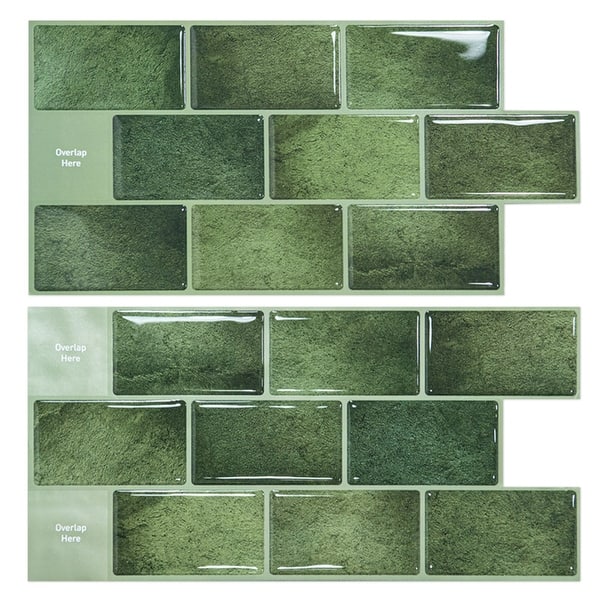 Art3d Diamond 12 in. x 12 in. Peel and Stick Kitchen Backsplash Wall Tile (6-Pack) Art3d Diamond 12 in. x 12 in. Peel and Stick Kitchen Backsplash Wall Tile (6-Pack)