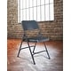 preview thumbnail 9 of 10, NPS (Pack of 4) 200 Series- Premium All-steel Folding Chairs Blue