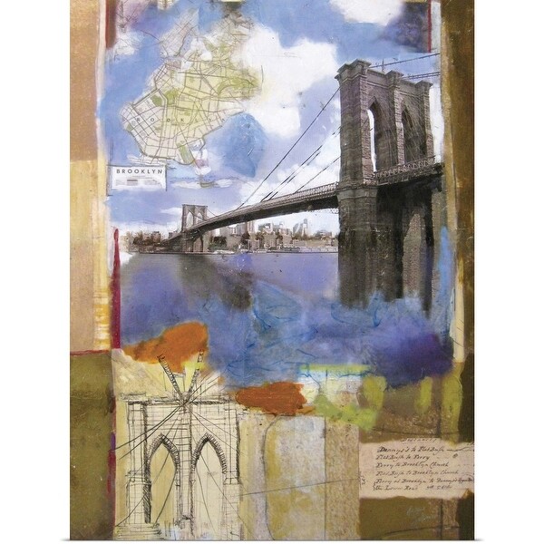 "Brooklyn Bridge II" Poster Print