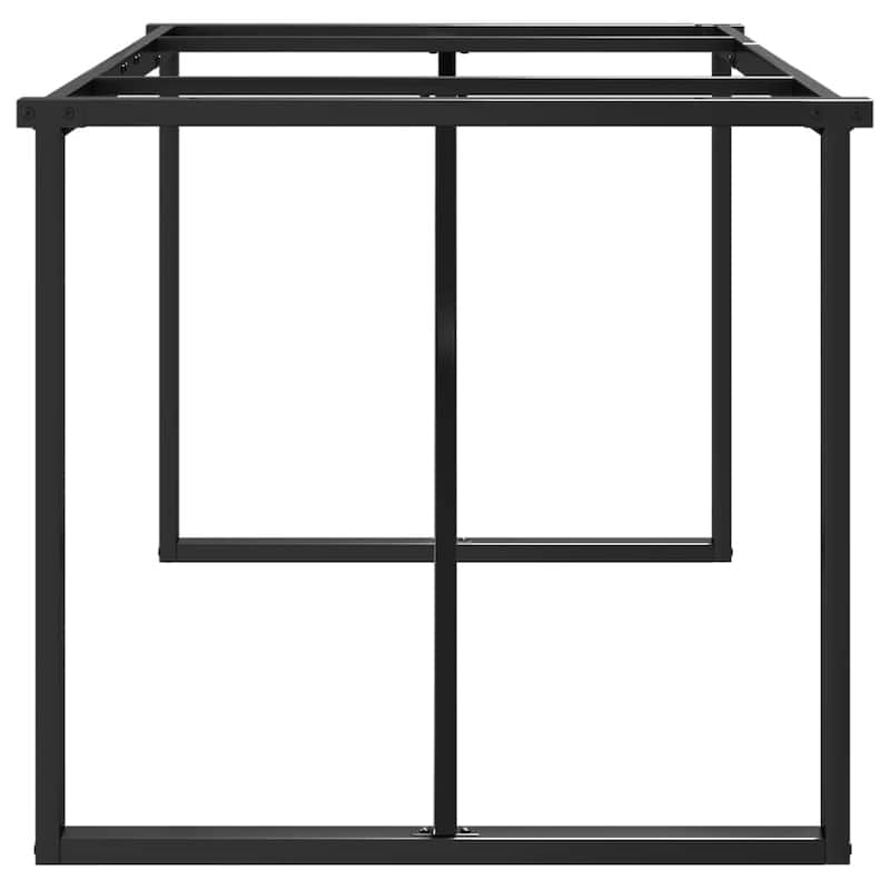 vidaXL Dining Table Legs O-Frame 63"x31.5"x28.7" Steel - 63" x 31.5" x 28.7"