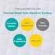preview thumbnail 5 of 4, 5 Pack Waterproof Changing Pad Liners By Biloban - Bamboo Rayon Quilted