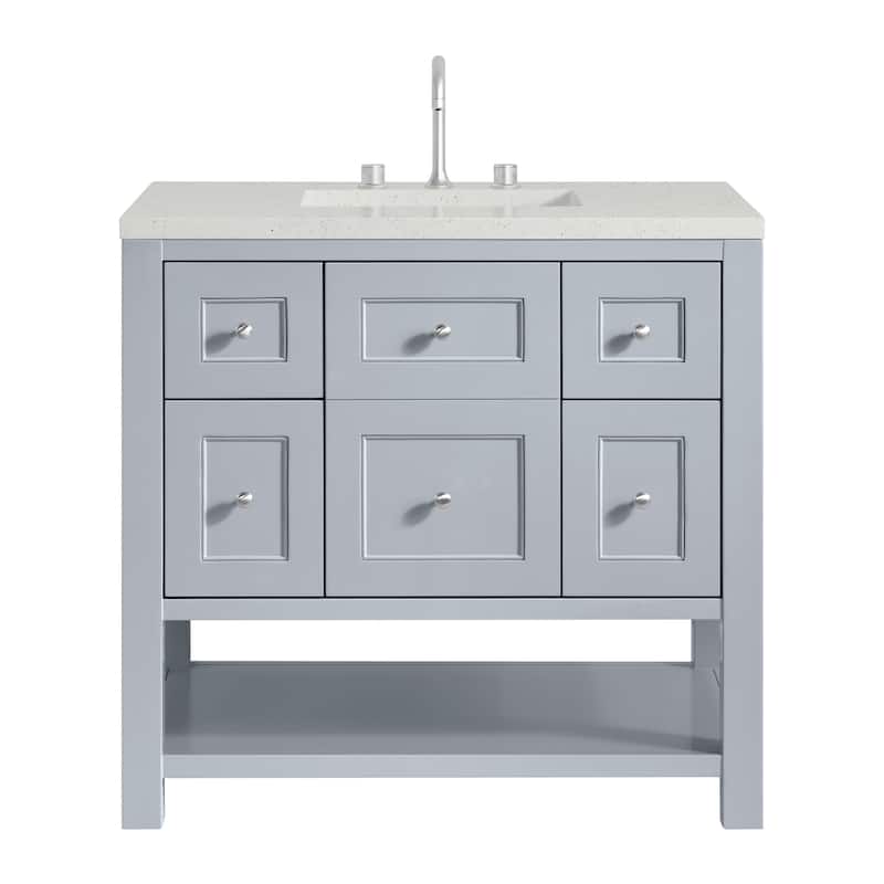 Breckenridge 36" Single Vanity, Serenity Blue - 36