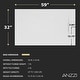 preview thumbnail 7 of 34, ANZZI Borderless Series 59 in. Barrier-Free Curbless Shower Base with Reversible Drain, Slip-Resistant & ADA Compliant