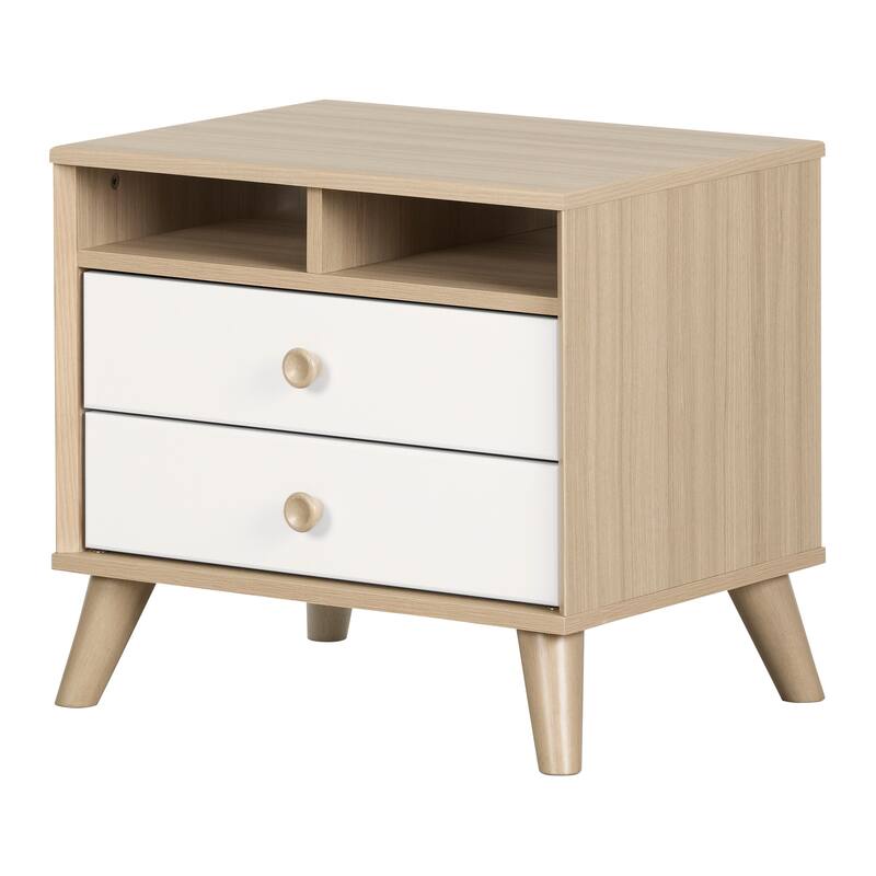 South Shore Yodi 2-Drawer Nightstand