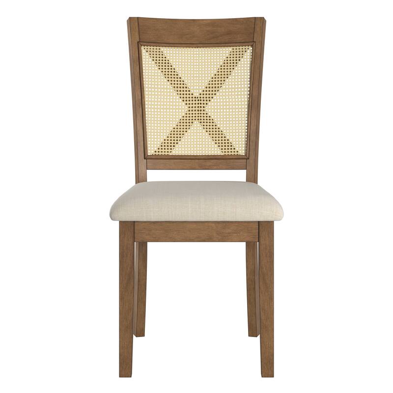 Plaga Cane Accent 3-Piece Dining Set by iNSPIRE Q Classic