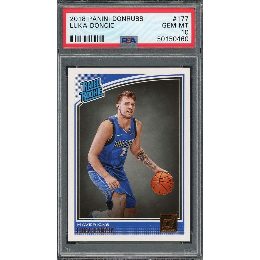 luka doncic graded rookie card 2018 Court Kings - - Level 2 II - #145 Panini Luka Doncic Rookie Card