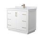Option White / Satin Bronze Hardware
