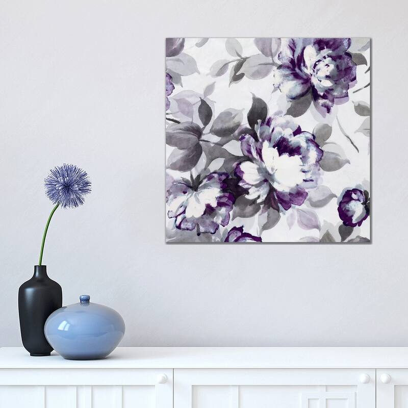 iCanvas "Scent Of Plum Roses II" by Wild Apple Portfolio Canvas Print - 18x18x1.5