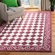 preview thumbnail 1 of 4, SAFAVIEH Handmade Chelsea Marlee French Country Wool Rug 2'9" x 4'9" - Burgundy/Ivory - Rectangle
