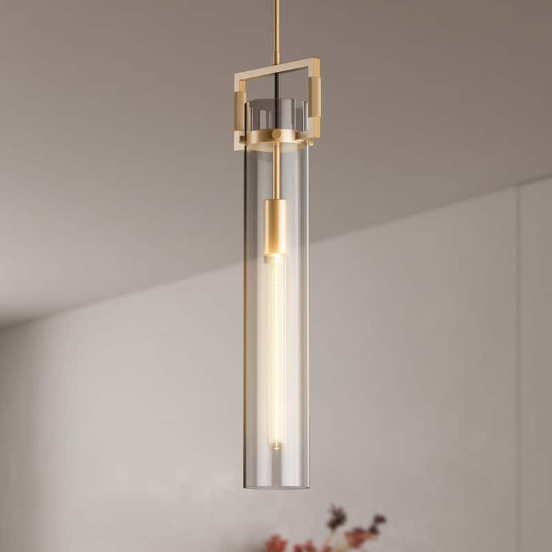KAYLA 1-Light Thread Kitchen Island Pendant Light (Bulb Included)