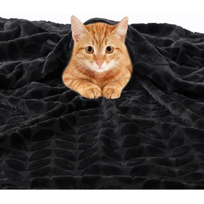 Walensee Fleece Throw Blanket Soft and Lightweight for Couch, Sofa, Bed and Lounge Chair, 50"x60"
