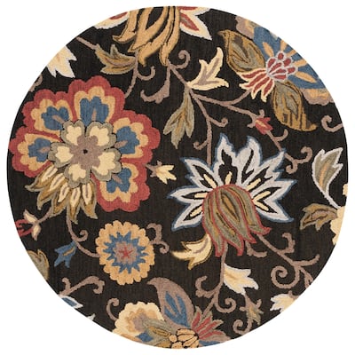 SAFAVIEH Handmade Blossom Teobalda Contemporary Wool Rug