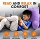 preview thumbnail 67 of 69, Cheer Collection Kids Size Reading and Backrest Pillow with Armrest