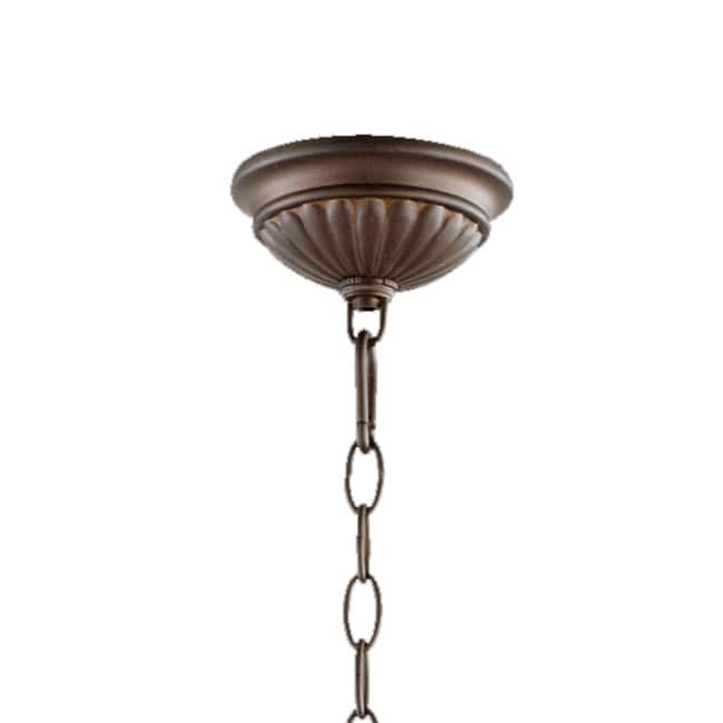 Quorum International 6078-6 Bolivar 6 Light 28" Wide Chandelier