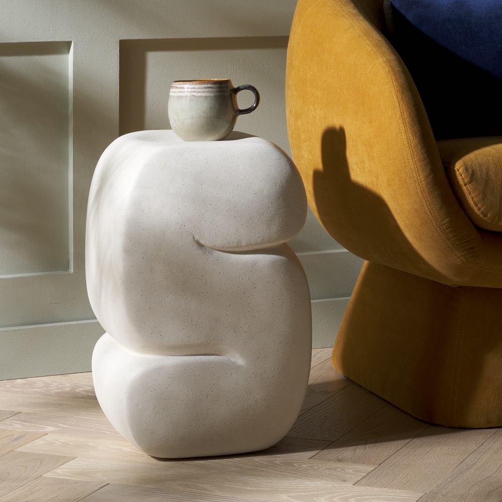 SAFAVIEH Marnie Accent Table (Fully Assembled) - 13"W x 13"D x 19"H