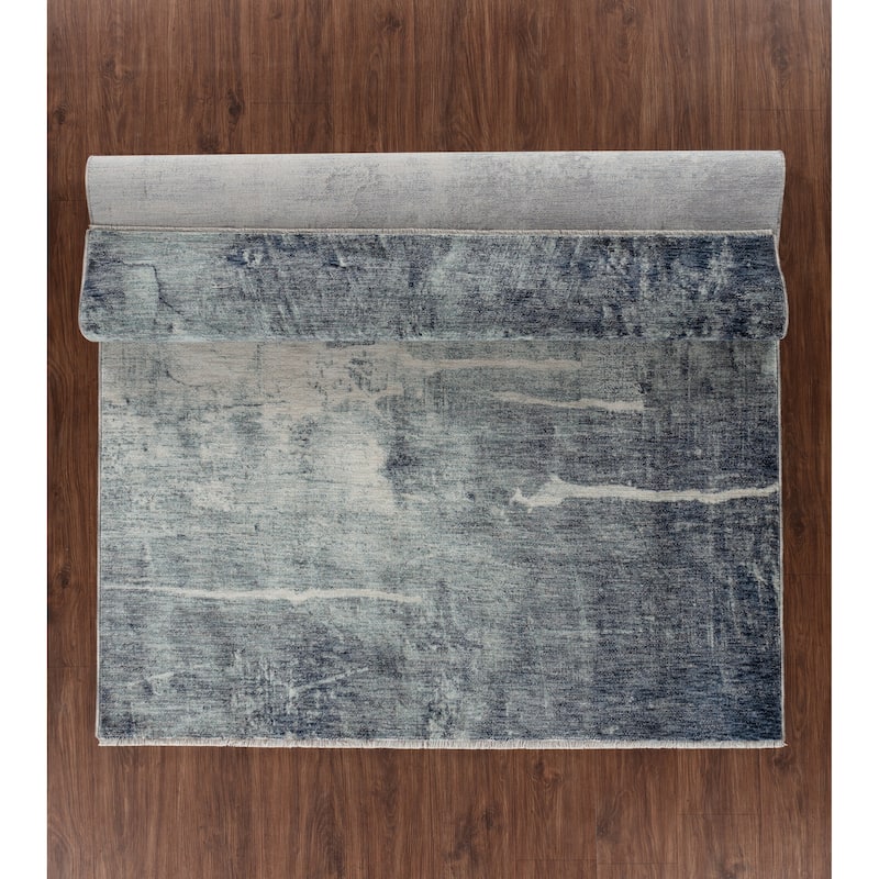 Legacy Collection Stormy Blue Area Rug