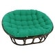 preview thumbnail 20 of 21, 65-inch by 48-inch Solid Twill Double Papasan Cushion (Cushion Only)