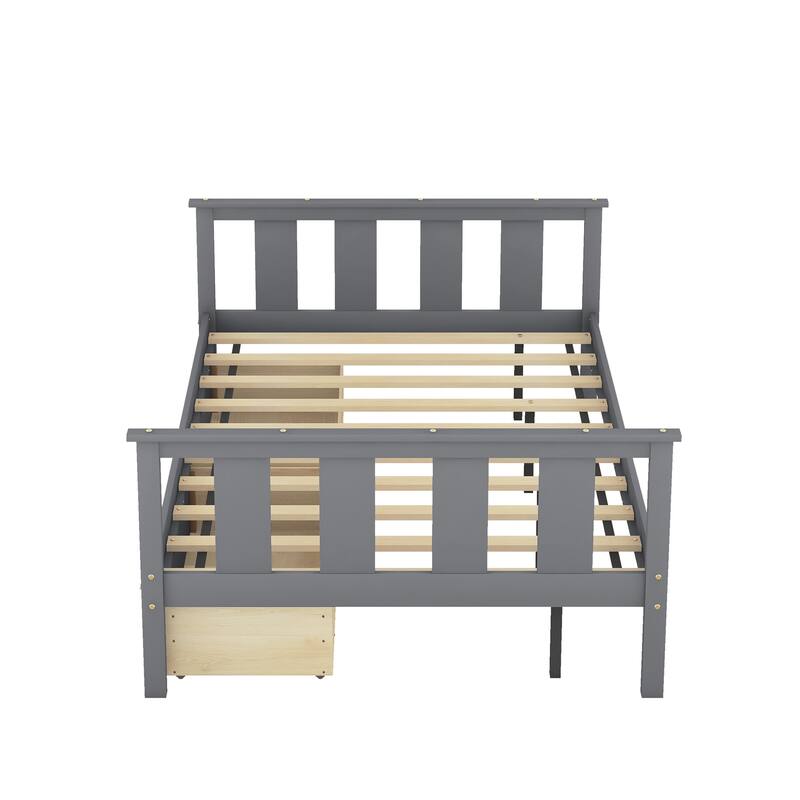 Wood Platform Bed