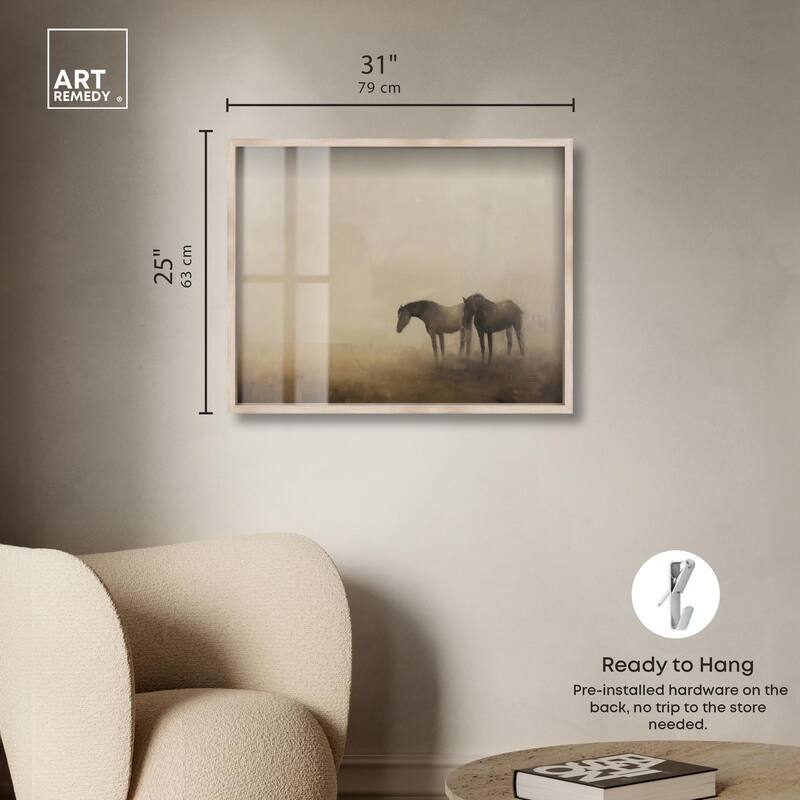 Equine Duo Shadowbox by Art Remedy