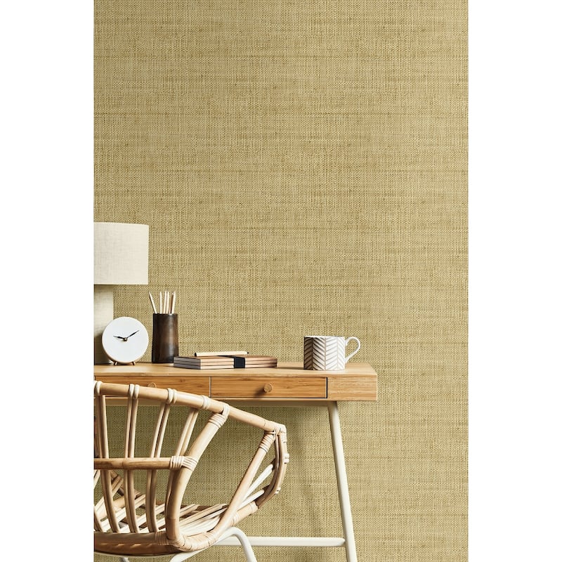 Seabrook Designs Wild Bind Embossed Vinyl Unpasted Wallpaper
