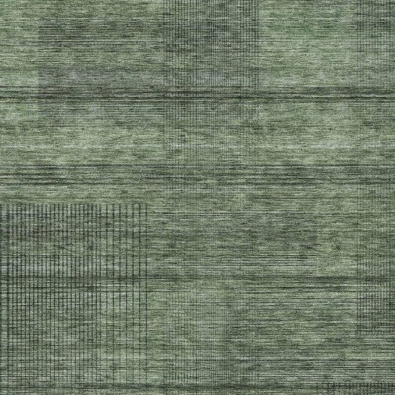 HomeRoots Striped Transitional Rectangle Outdoor Rug