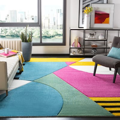 SAFAVIEH Hollywood Adilene Mid-Century Modern Abstract Rug