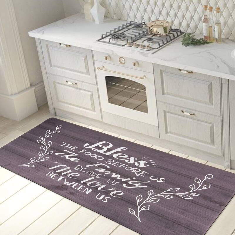 World Rug Gallery Bless Anti-Fatigue Standing Mat - 18"x47"