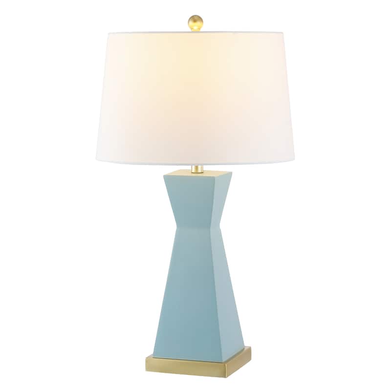 SAFAVIEH Lighting Onder 27" Table Lamp (Set of 2) - 16" W x 16" D x 27" H