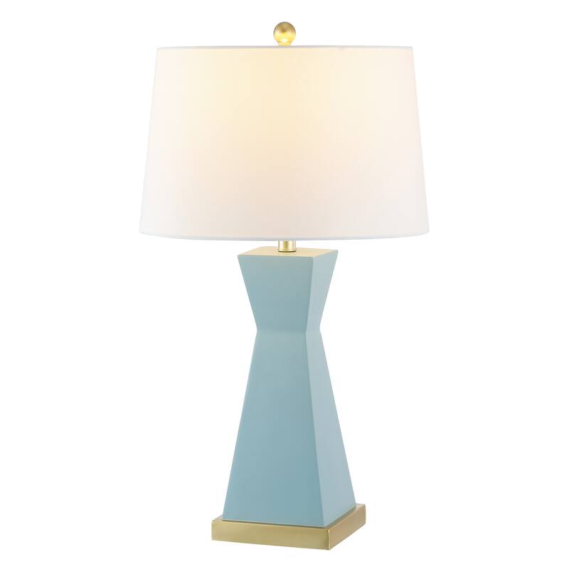 SAFAVIEH Lighting Potita 27" Table Lamp (Set of 2) - 16" W x 16" D x 27" H - 16"W x 16"D x 27"H