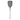 13 Inch Nylon Turner With Stainless Steel Handle in Silver