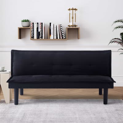 Futon Couch, Convertible Sofa Bed Sleeper Futons for Small Rooms, RV, Guest Room
