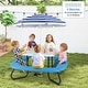 preview thumbnail 6 of 27, Costway Kids Picnic Table Outdoor Activity Table with Adjustable & - See Details