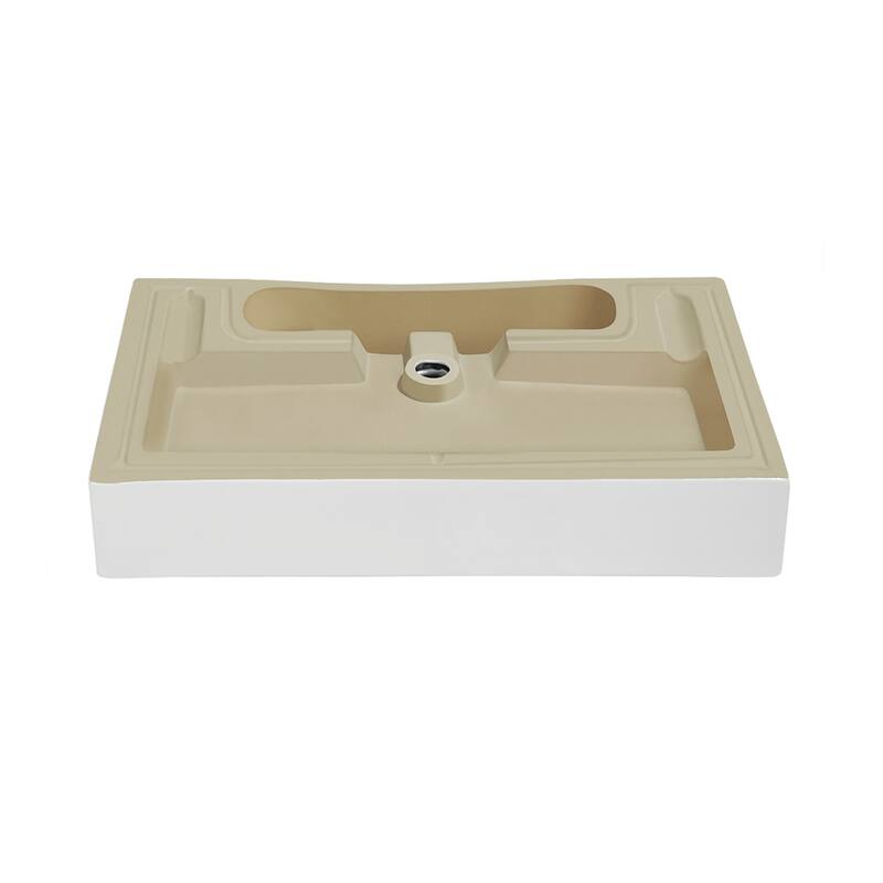 Swiss Madison Voltaire Wide Rectangle Vessel Sink