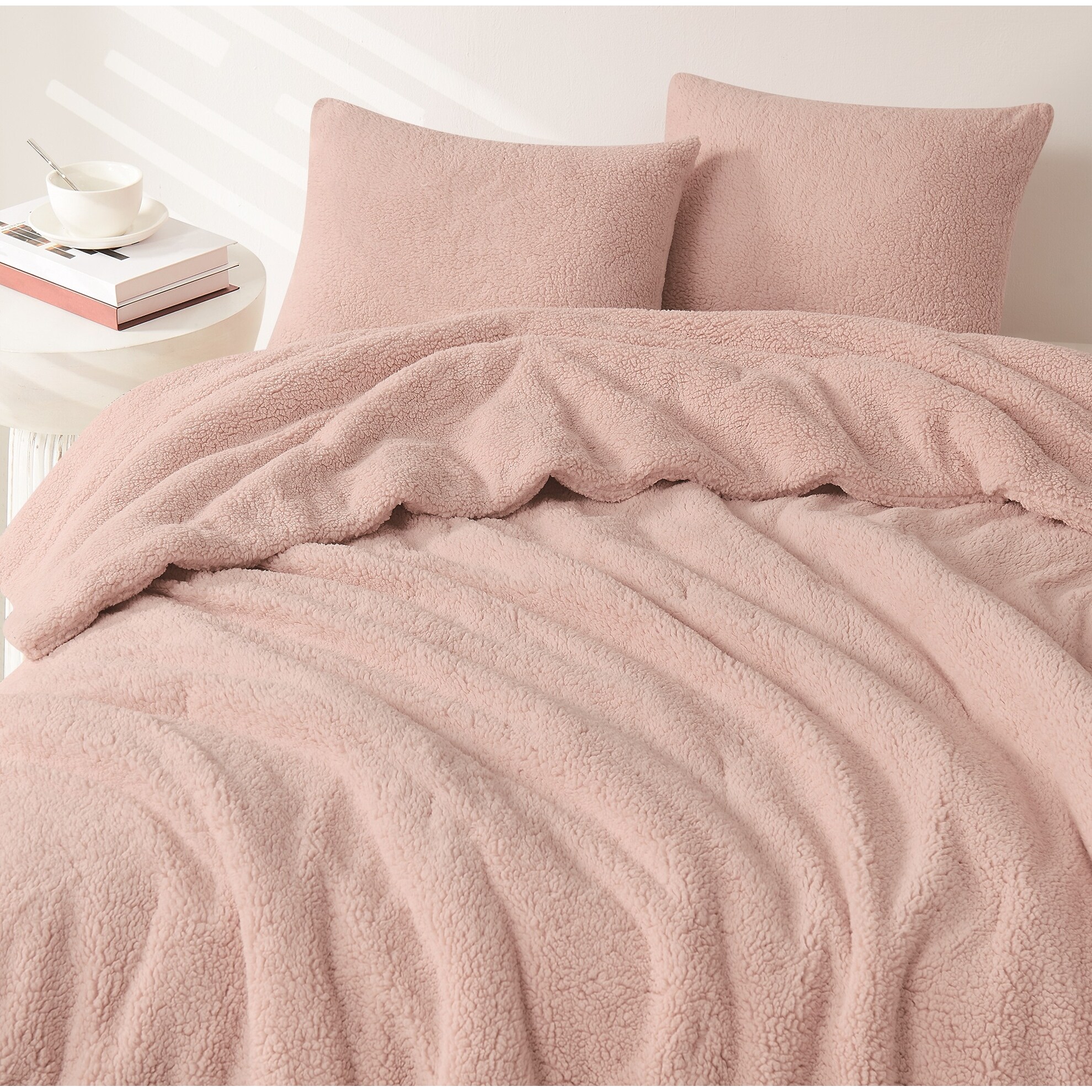 Brooklyn Loom Marshmallow Sherpa Comforter Set On Sale Bed Bath Beyond 36258674