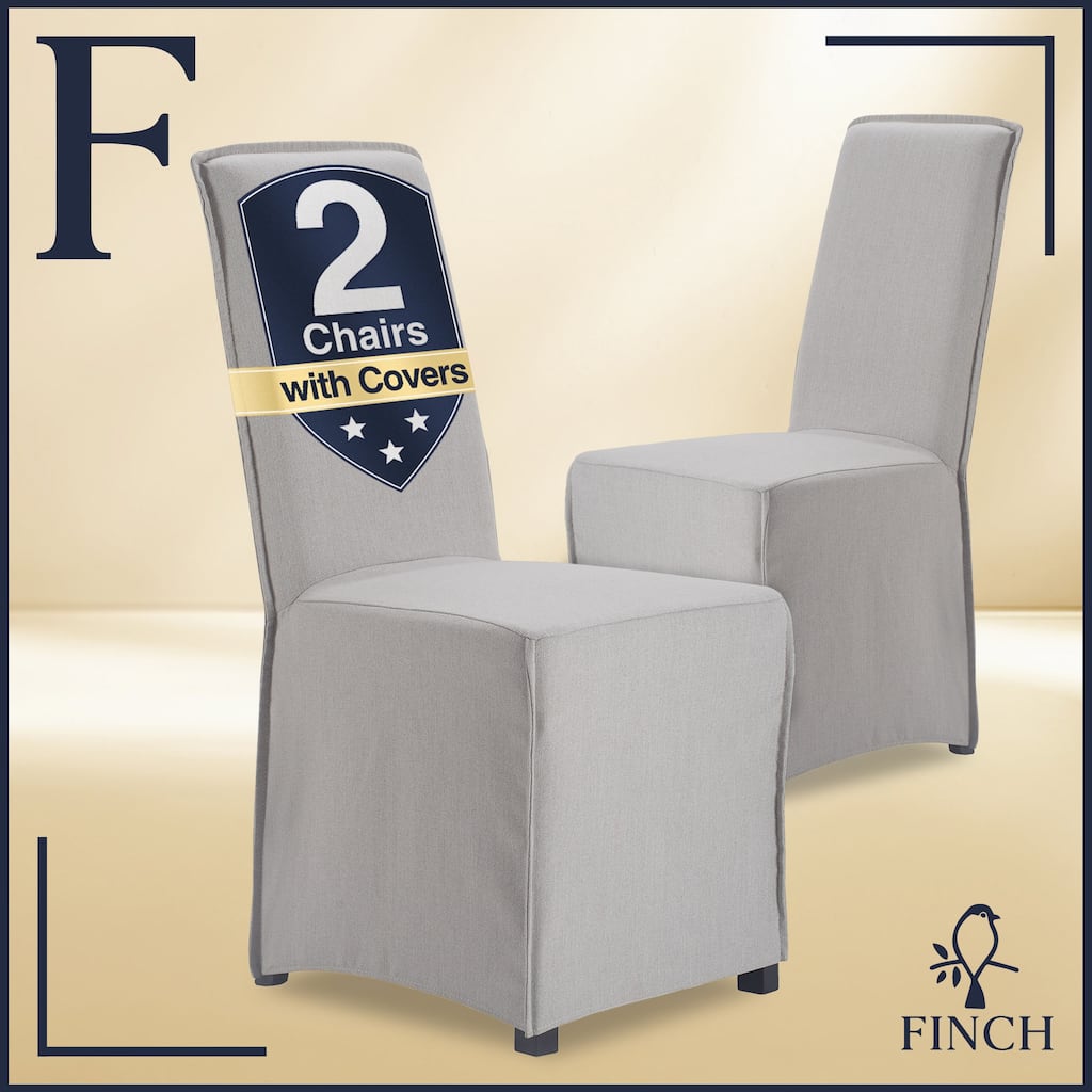 Finch Grayson Slipcover Dining Chair, Set of 2