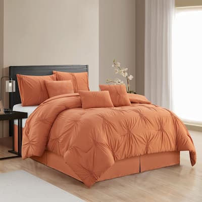 Nanshing Agathe 7 Piece Pintuck Comforter Set