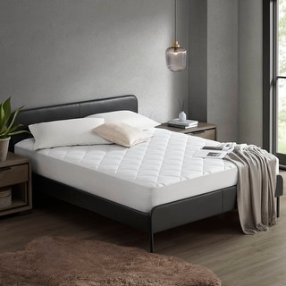 Roomfitters Full Overfilled Deep Pocket Mattress Pad, Luxury White Cool ...