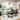 Bush Furniture Sterling 67W Dining Table with 6 Cross Back Chairs