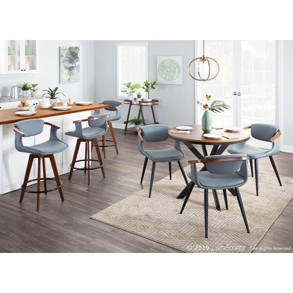 Black mid century modern dining online chairs