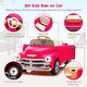 preview thumbnail 49 of 47, 12V Kids Ride On Car, Licensed Chevrolet 3100 Pickup Battery Powered Electric Vehicle