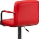 preview thumbnail 41 of 103, Quilted Vinyl Adjustable Chrome Bar Stool (Set of 2)