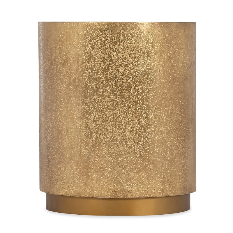 Hooker Furniture 628-50015-15 Melange 17" Diameter Iron and Wood - Gold