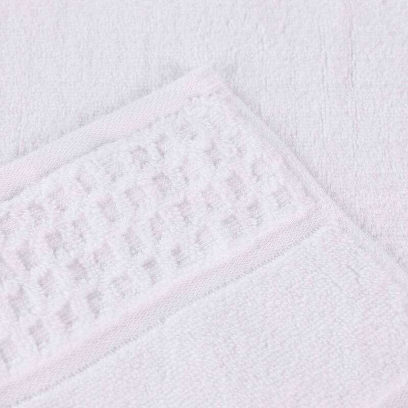Superior Napa Zero Twist Cotton Soft Waffle Bath Towel Set of 3